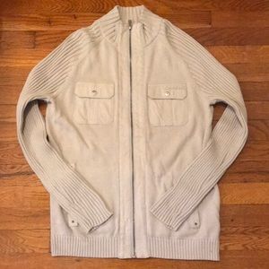 Calvin Klein Khaki sweater/jacket